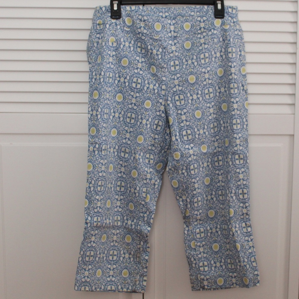Blue Capris Pants